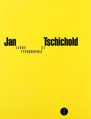 AND - Livre et Typographie - Jan Tschichold